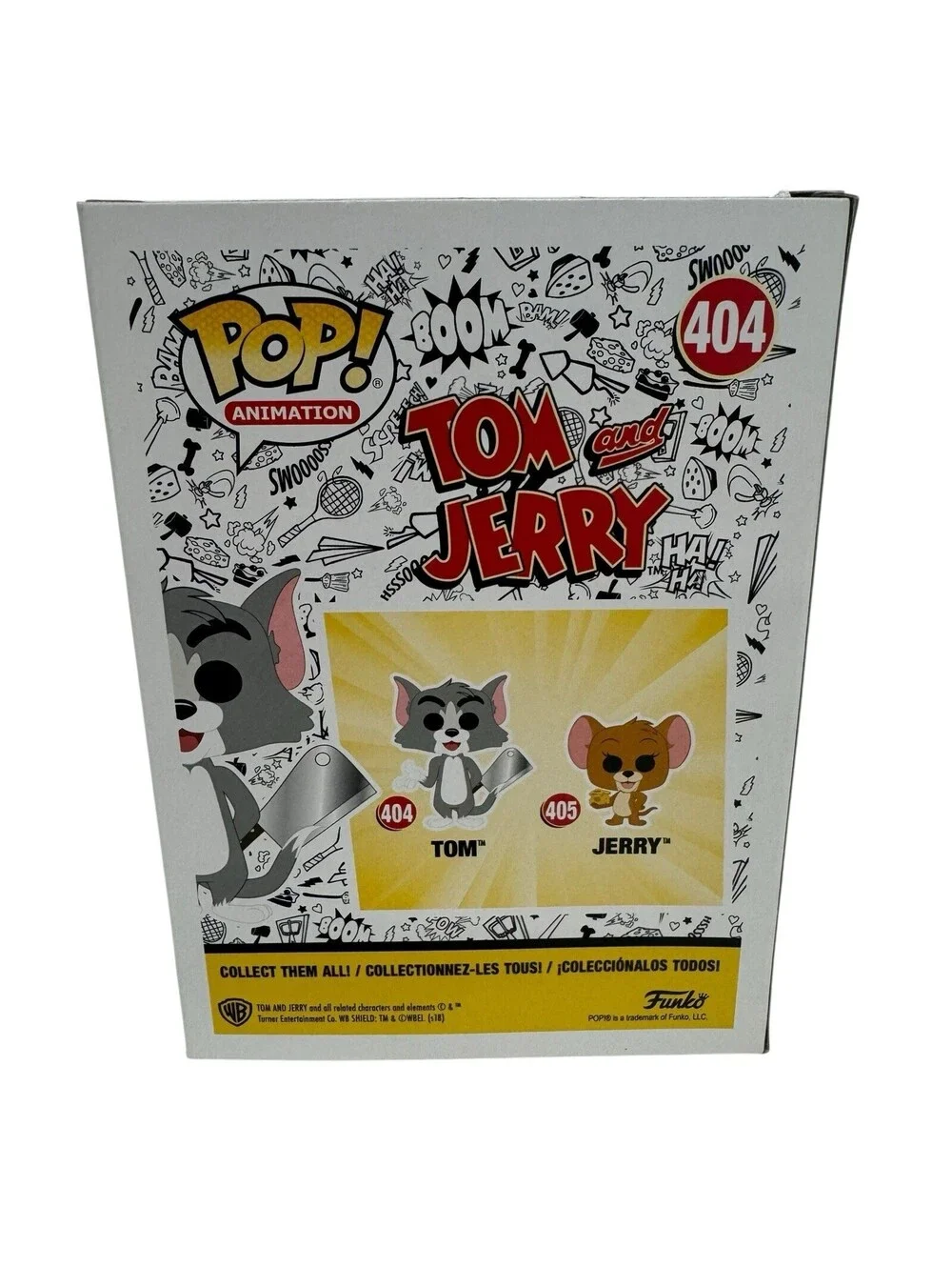 Funko Pop Animation - Tom (404) - Tom and Jerry